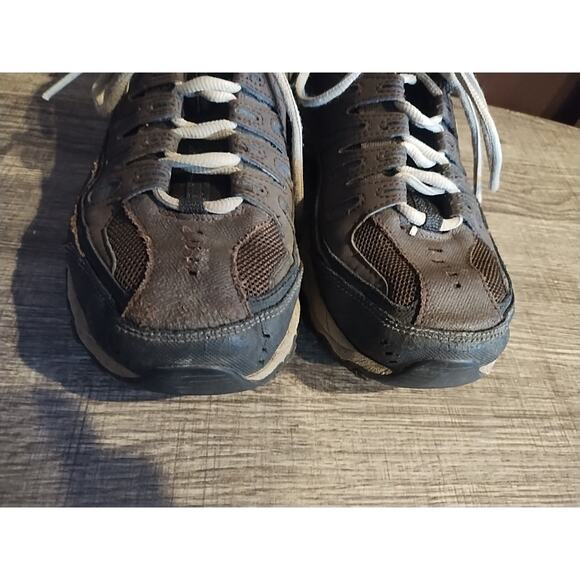 Skechers Mens After Burn Memory Fit 50125EWW Brown Casual Shoes Sneakers Size 8 main image 4